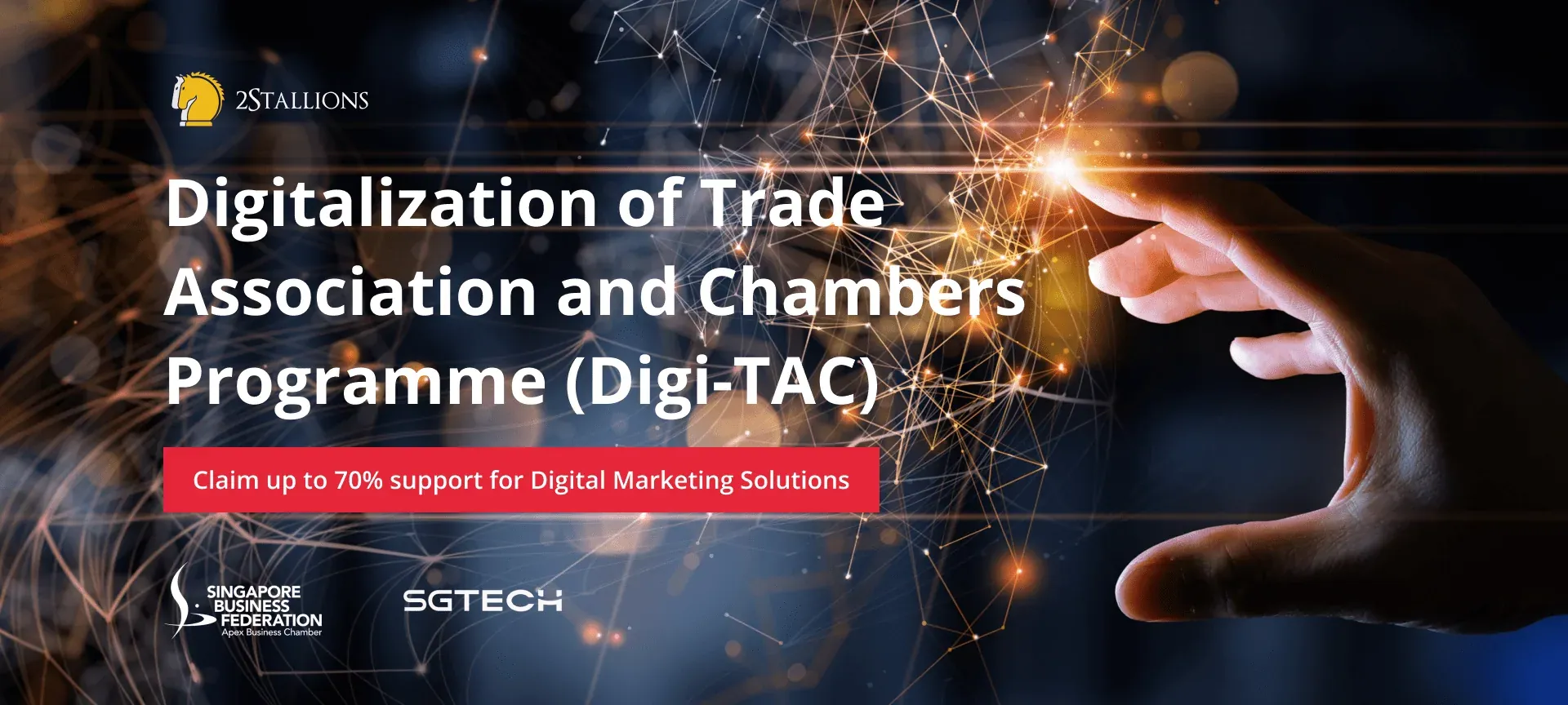 2Stallions & Digi-TAC: Digital Marketing Solutions for TACs in Singapore
