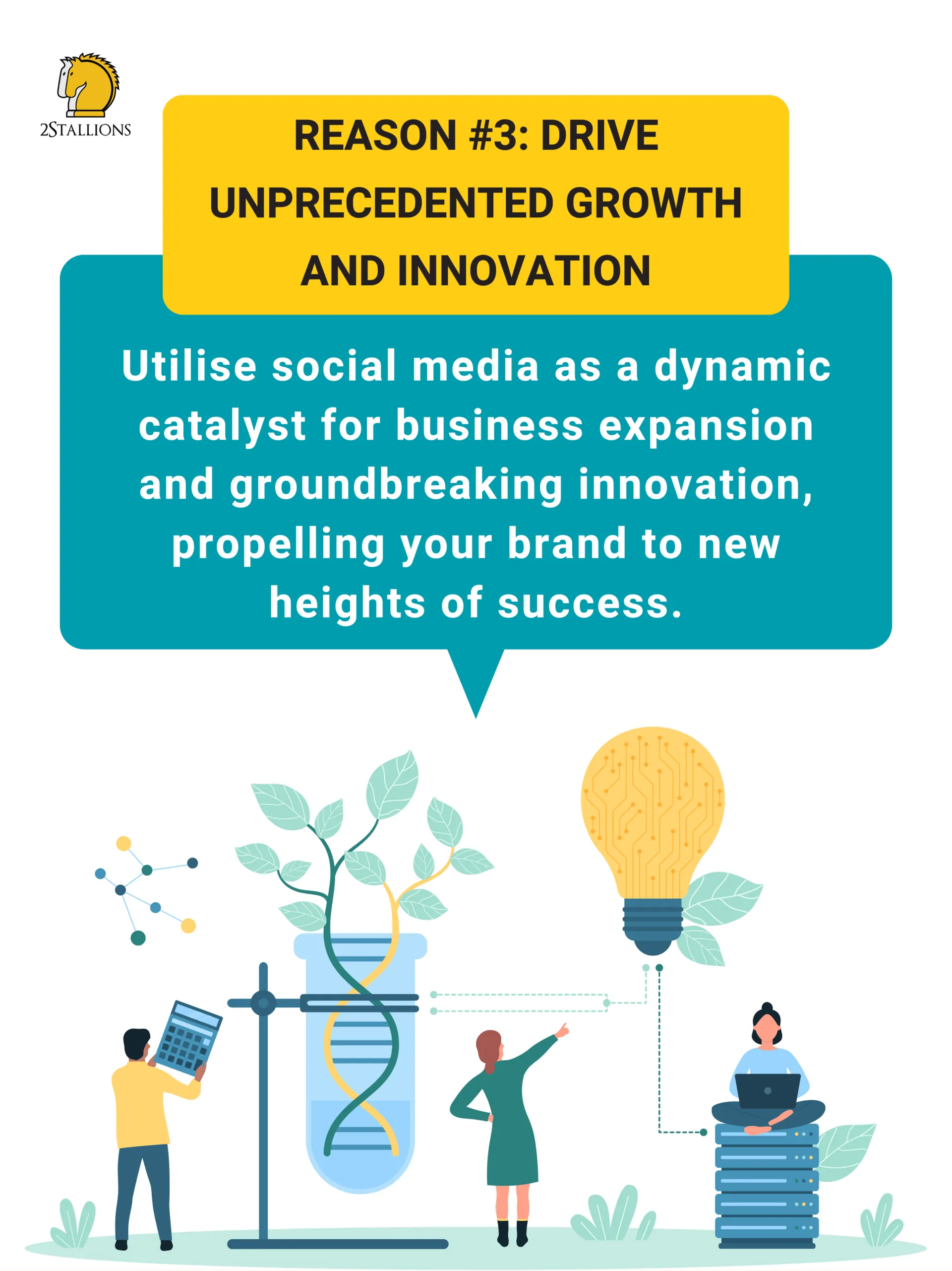 Reasons your business needs social media - Drive Unprecedented Growth and Innovation | 2Stallions