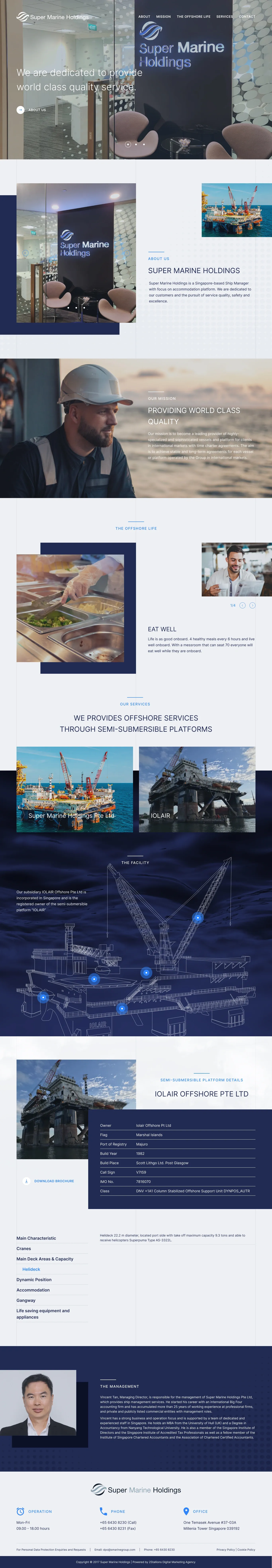 Super Marine Holdings content sample