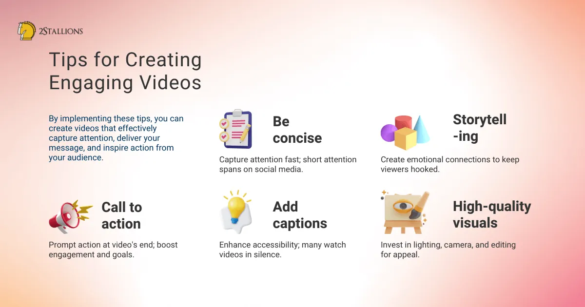 Tips for Creating Engaging Videos
