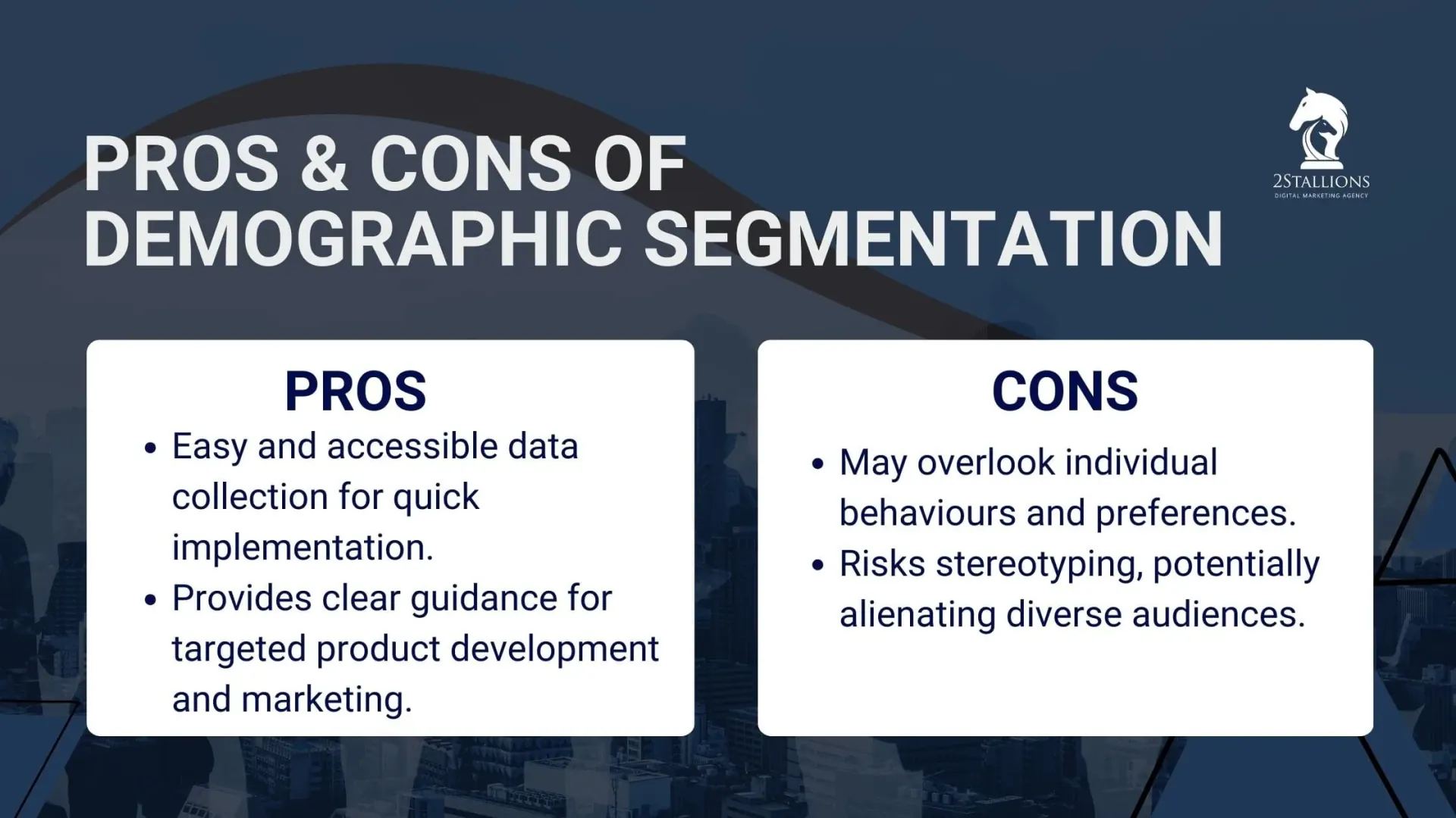 Demographic Segmentation
