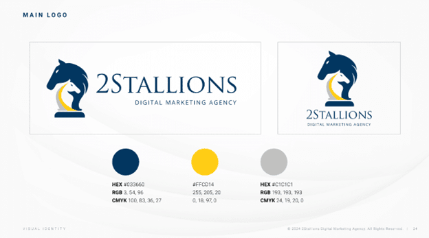 New Colour Scheme - Reflecting Sophistication and Innovation