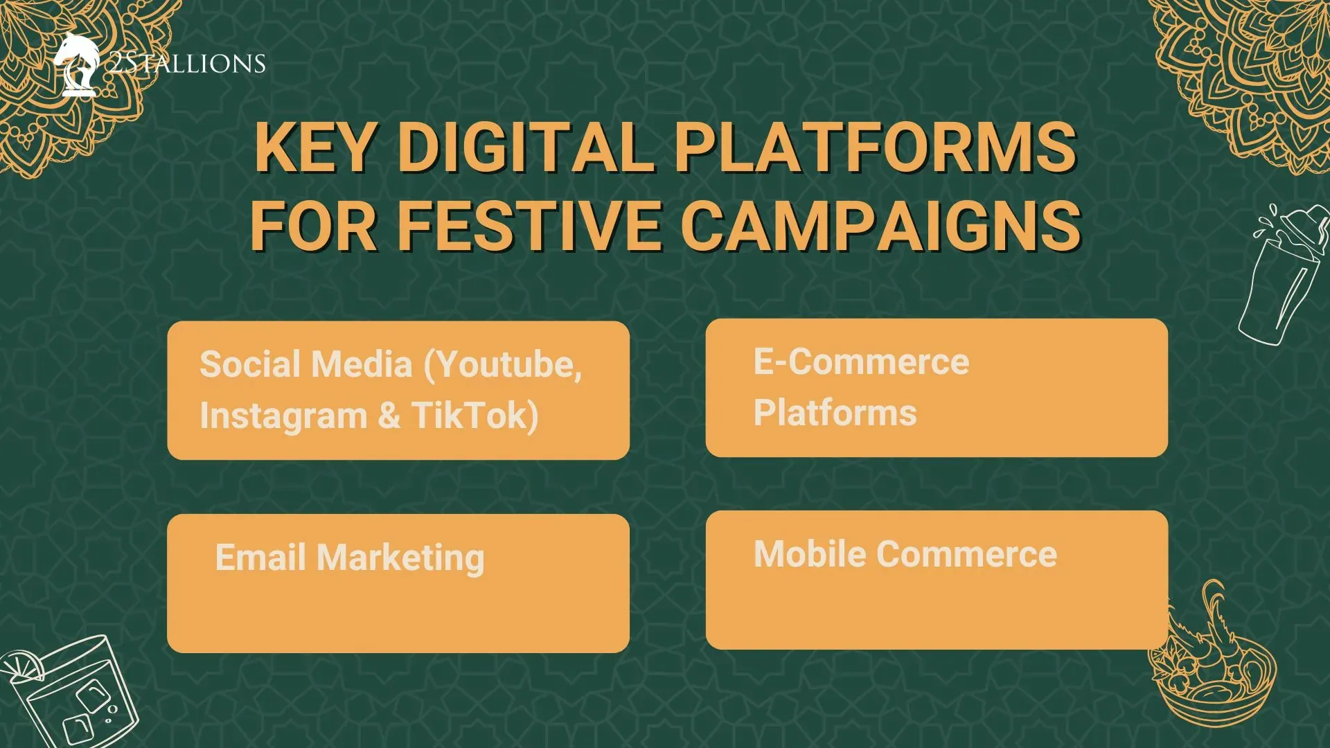 Key Digital Platforms and Their Unique Advantages for Festive Campaigns