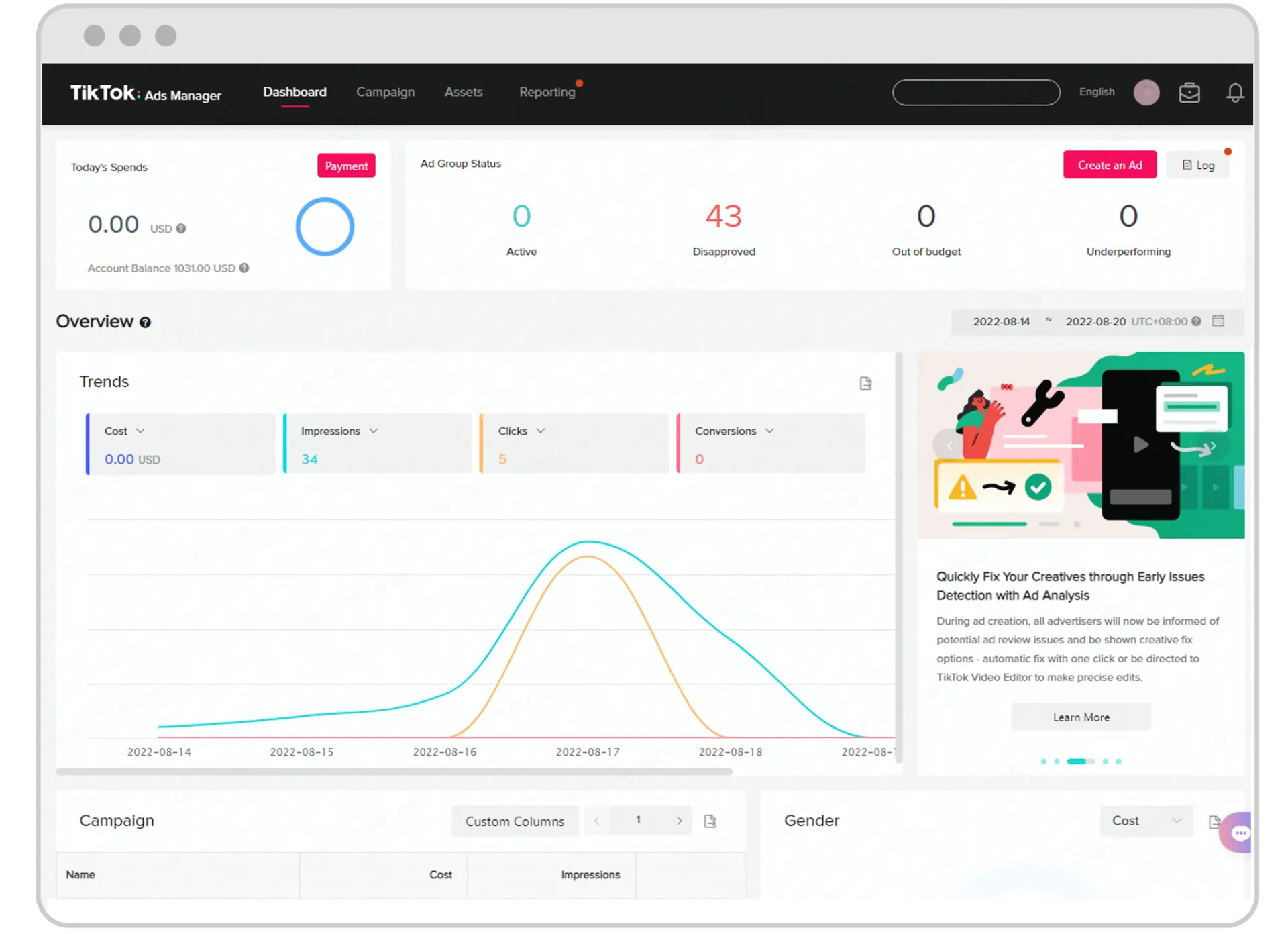 How to view your campaign performance with TikTok Ads Manager | TikTok For Business Blog