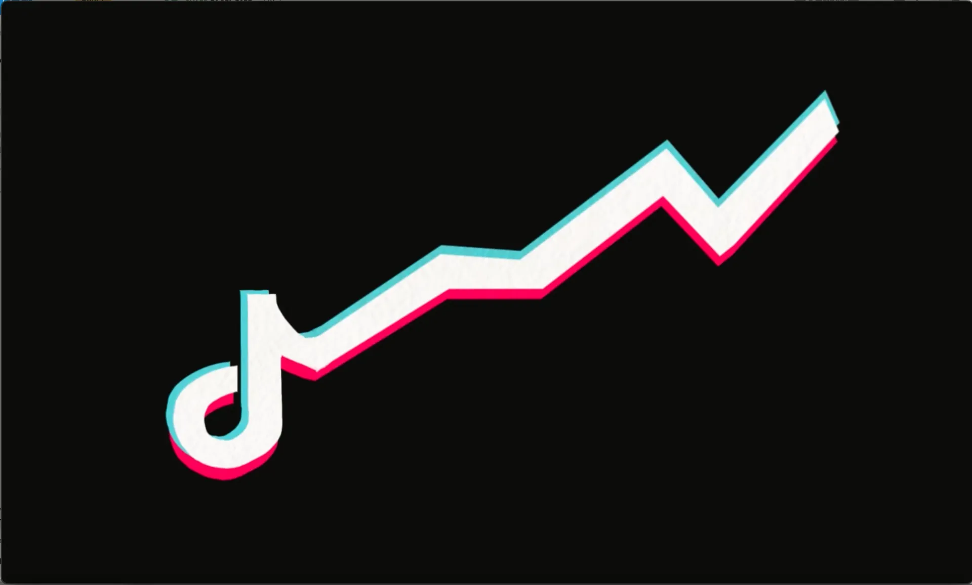 TikTok logo with a rising trend line. It introduces how to use TikTok marketing for leads and sales.