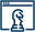 Lead generation strategy process icon