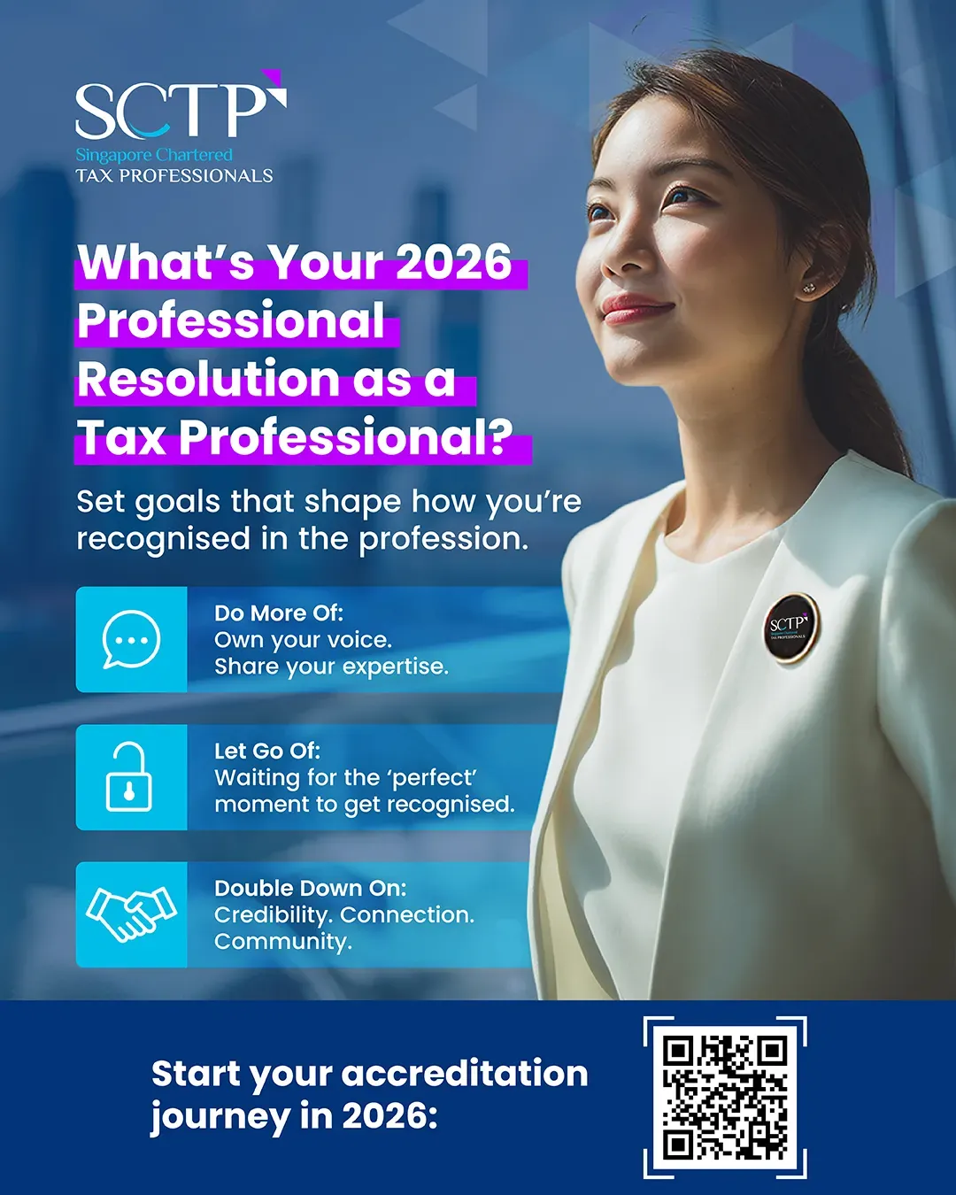 Static Posts creative for a financial consulting client