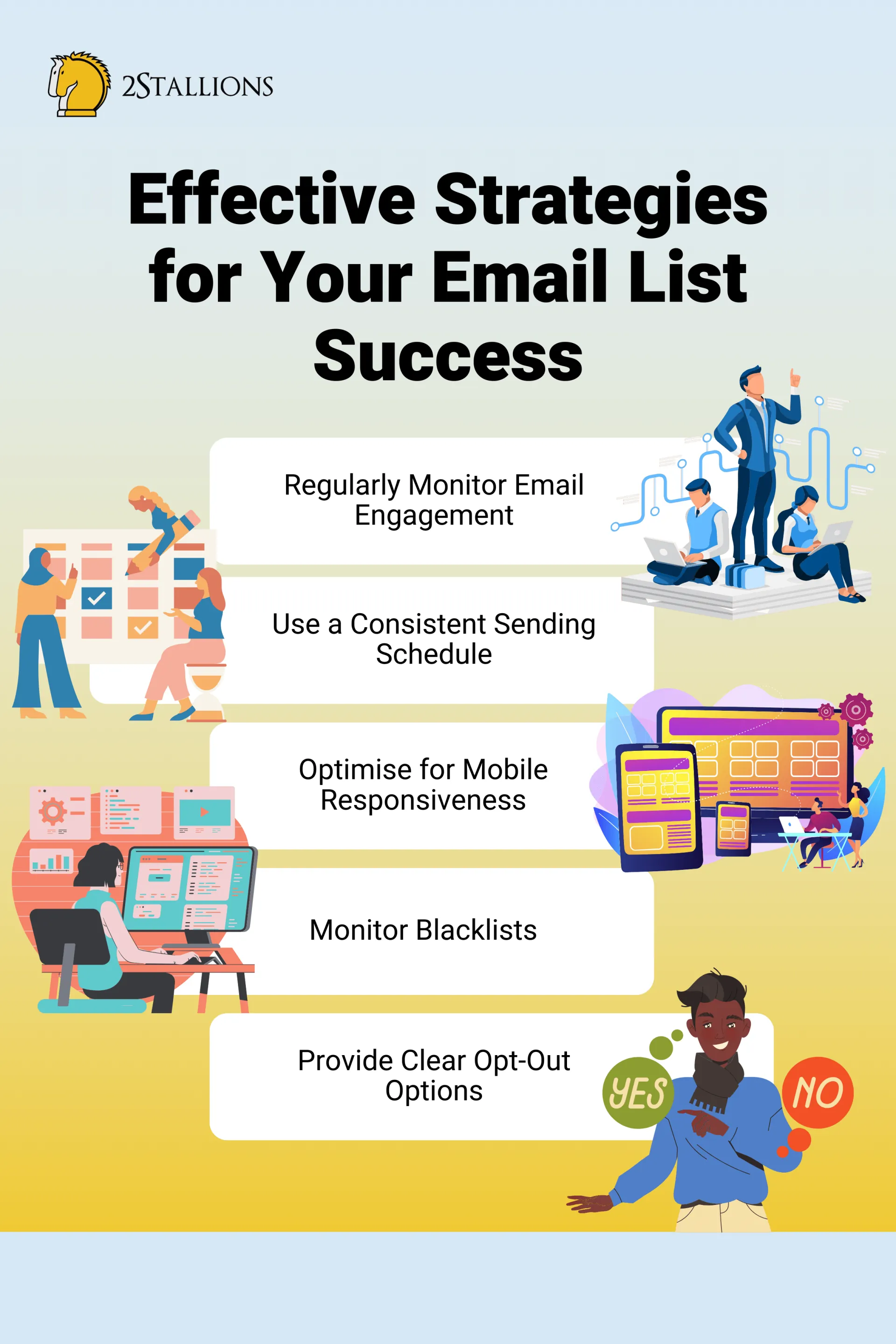 Successful Tips and Strategies for Email Marketing | 2Stallions