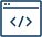 Web development process icon