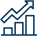 Performance tracking and optimisation process icon