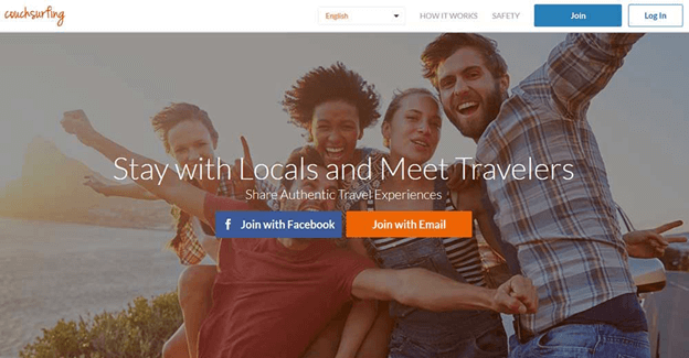 Couchsurfing (Niche Travel and Cultural Exchange)