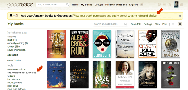 Goodreads (Niche Book Lovers)