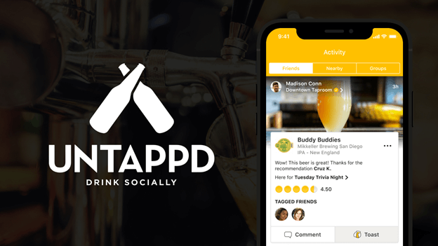 Untappd (Niche Beer Aficionados)