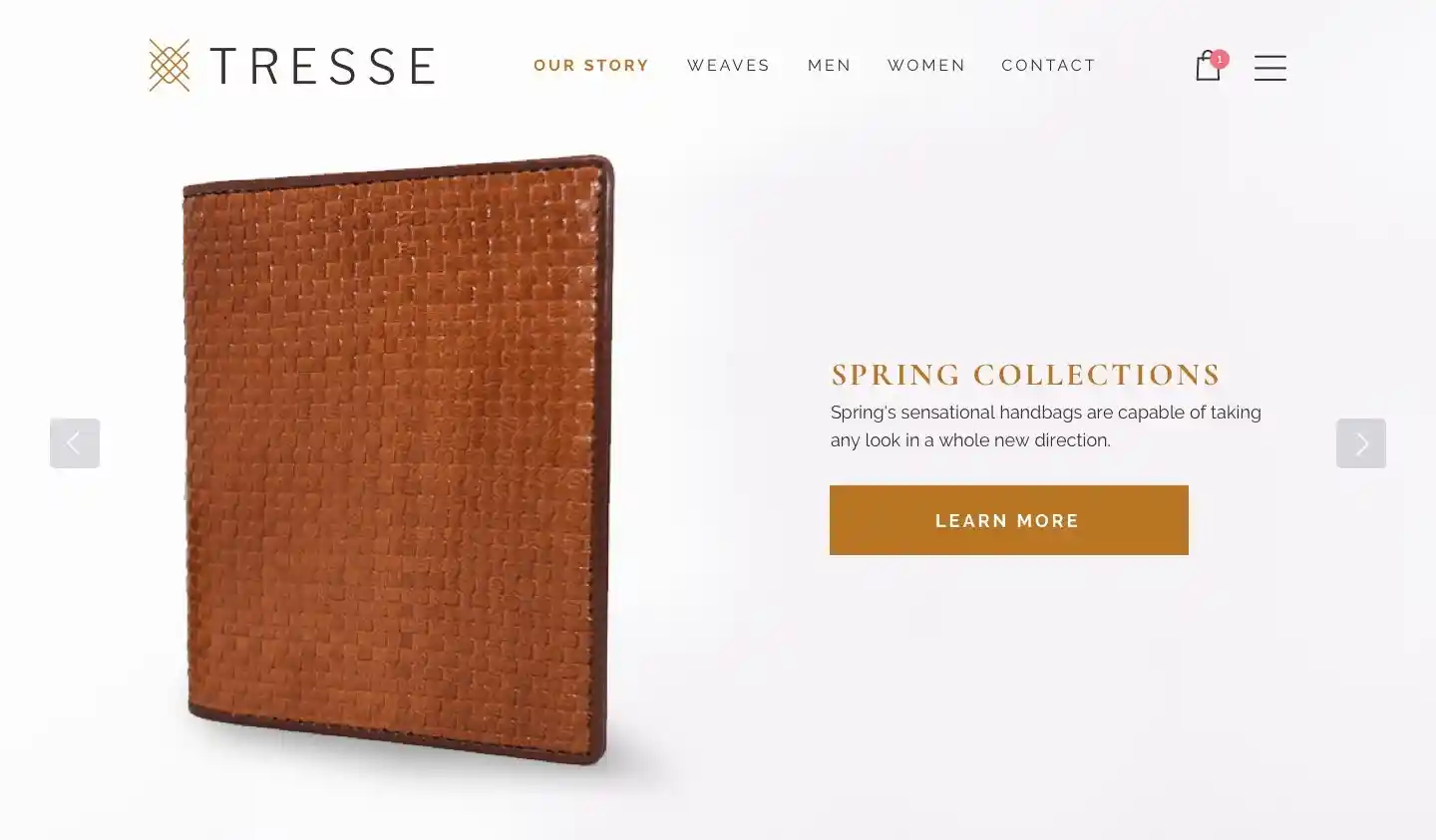 Tresse Website Project by 2Stallions Tresse Website Project by 2Stallions | Web Design Portfolio