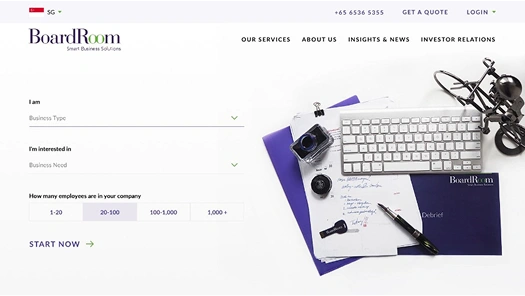 Boardroom Website Project by 2Stallions Boardroom Website Project by 2Stallions | Web Design Portfolio