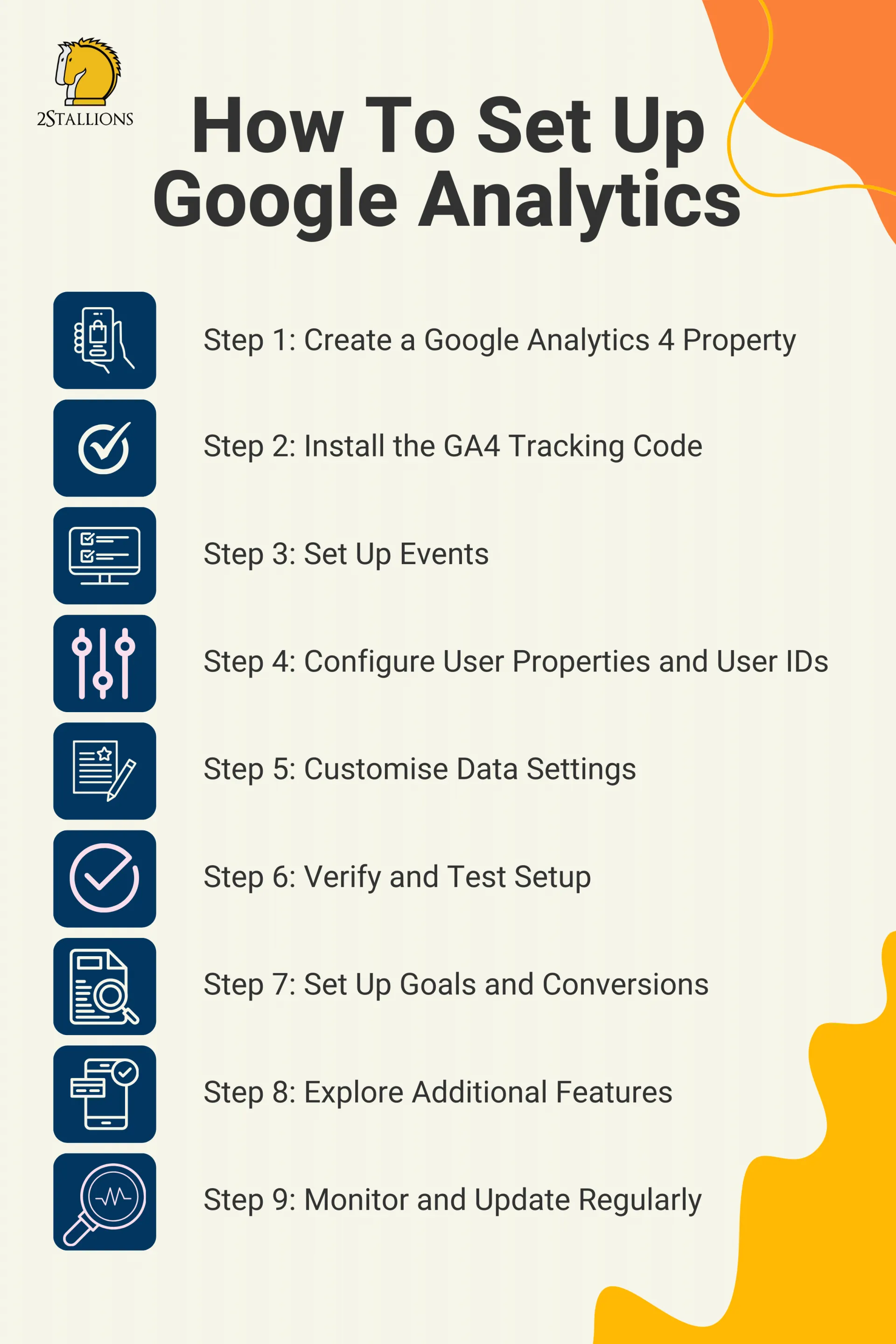 How To Set Up Google Analytics 4 | 2Stallions