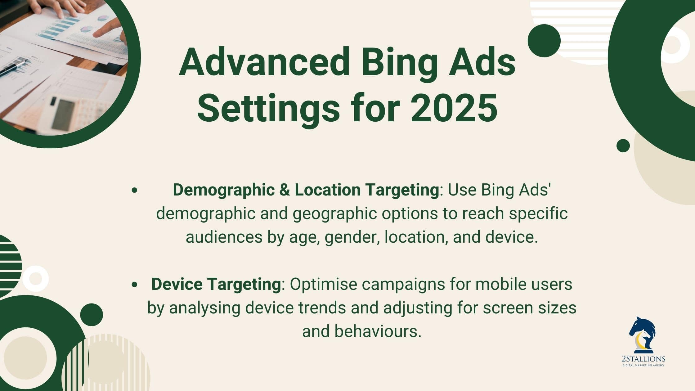 Advanced Bing Ads Settings for 2025