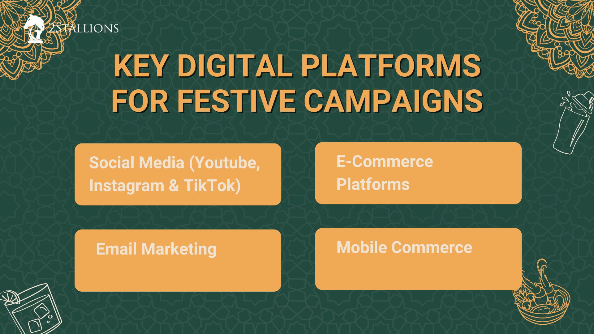 Key Digital Platforms and Their Unique Advantages for Festive Campaigns