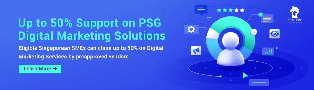 Banner on 2stallions PSG Digital Marketing Solution