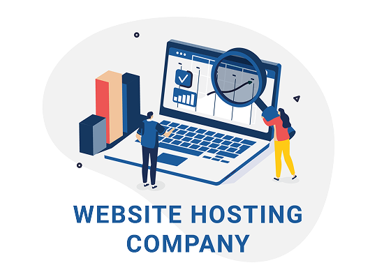 Website Hosting Company Illustration Website hosting company illustration | 2Stallions