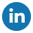 linkedin circle icon
