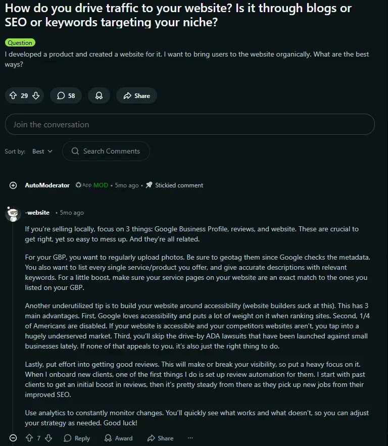 high-value-comment